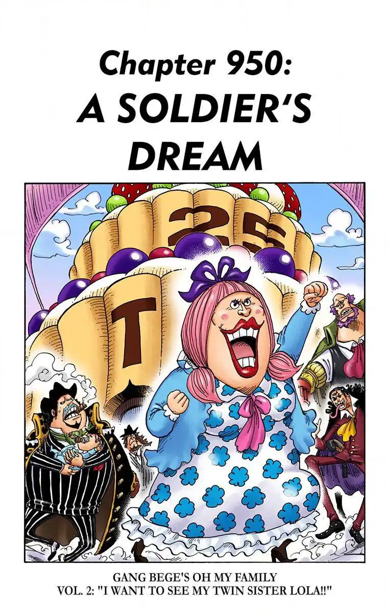 One Piece - Digital Colored Comics Chapter 950 1